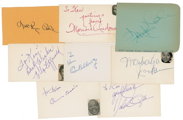 Lot 684 Jazz Greats Group Lot