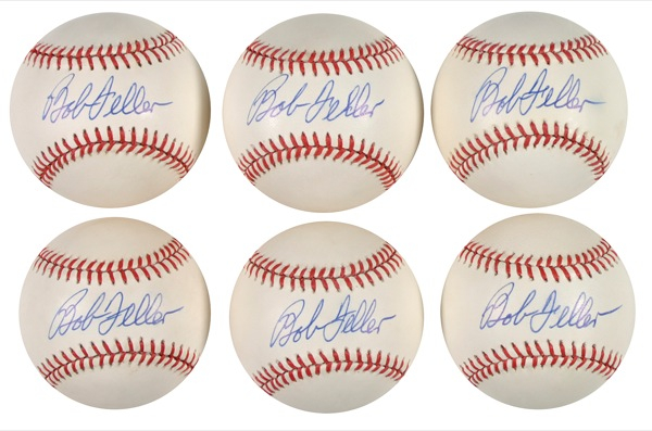 Lot 1213 Bob Feller Group Lot
