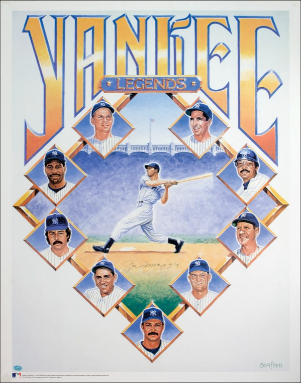 Lot 1204 Joe DiMaggio Print