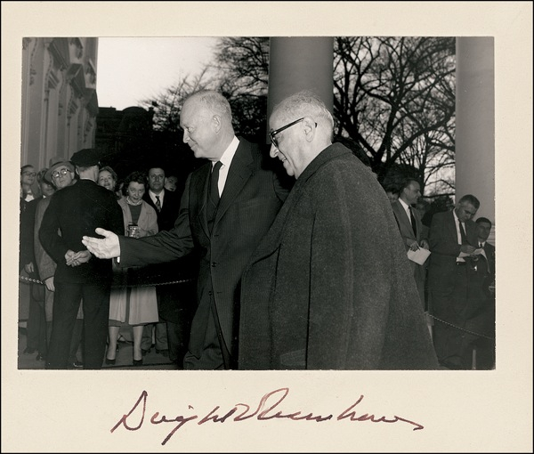 Lot 44 Dwight D. Eisenhower Signed Photograph
