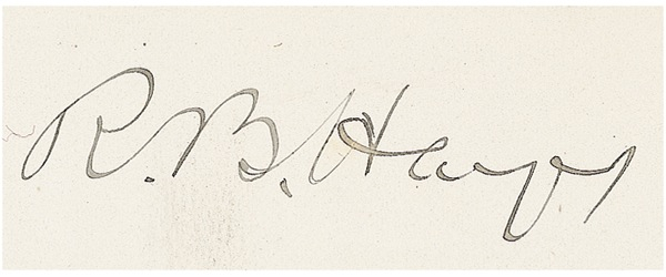 Lot 110 Presidents and Politicians: Public Servants: 1870s D.C. autograph album with more then 380 signatures, including three presidents, Civil War generals, and the entire Waite Supreme Court