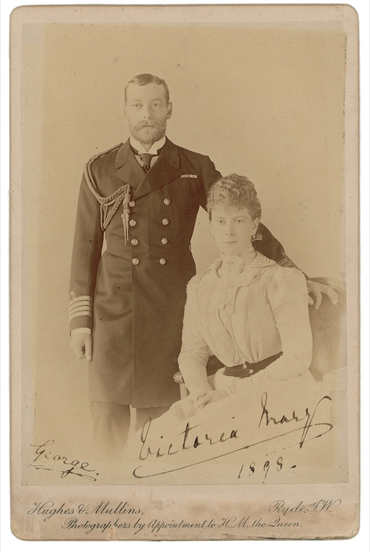 Lot 227 George V and Queen Mary: The future king and queen