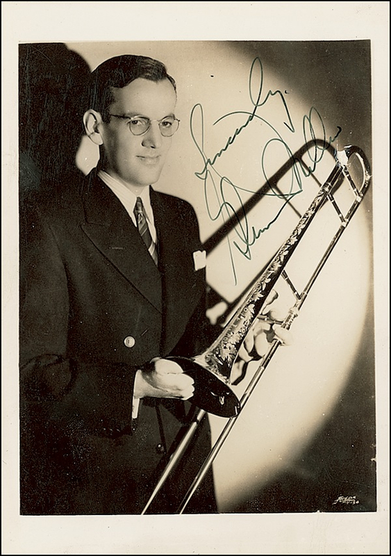 Lot 714 Glenn Miller Signed Photograph