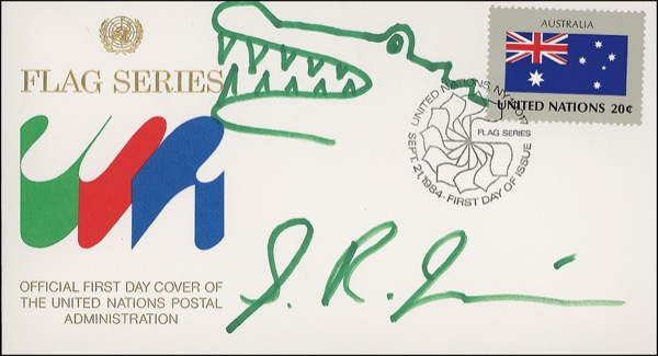 Lot 954 Steve Irwin: Hunt no further