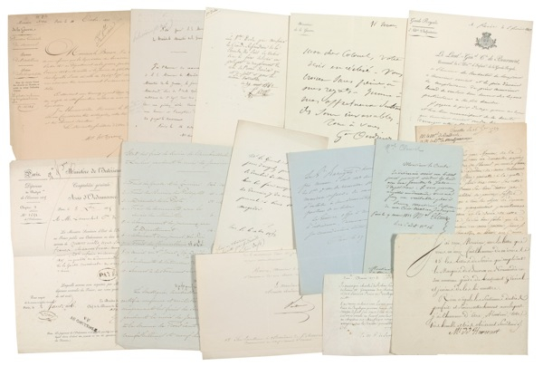 Lot 219 French Marshals Group Lot