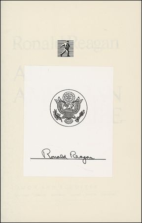 Lot #114 Ronald Reagan Book - Image 1