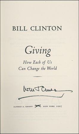 Lot #25 Bill Clinton Book - Image 1