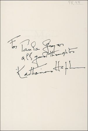 Lot #933 Katharine Hepburn Book - Image 1
