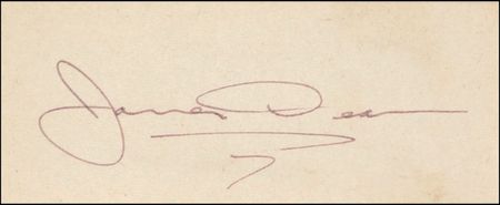 Lot #869 James Dean Signature - Image 2