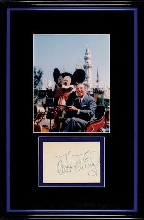 Lot #564 Walt Disney Signature - Image 1