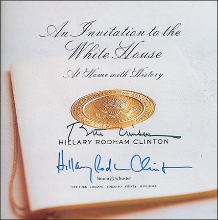 Lot #30 Bill and Hillary Rodham Clinton Book - Image 1