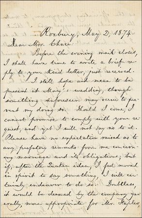 Lot #223 William Lloyd Garrison Handwritten Letter Signed - Image 2