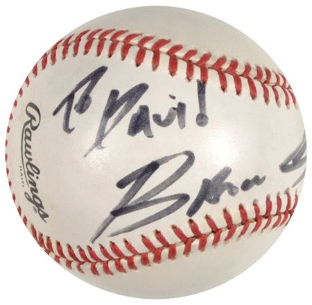 Lot #759 Bruce Springsteen Baseball - Image 1