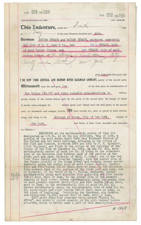Lot #285 Titanic: Isidor and Ida Strauss: THE GREAT SHIP WENT DOWN: Scarce document signed by first-class TITANIC casualties ISIDOR and IDA STRAUS - Image 4