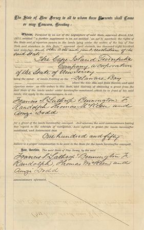 Lot #347 George B. McClellan: As Governor of New Jersey - Image 4