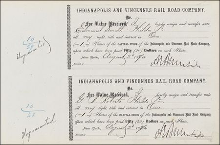 Lot #308 Ambrose E. Burnside Signed Document - Image 1