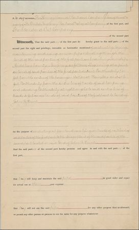 Lot #216 Henry M. Flagler Signed Document - Image 3