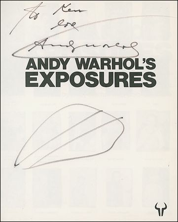 Lot #550 Andy Warhol Book - Image 1