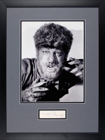 Lot #845 Lon Chaney, Jr Signature - Image 1