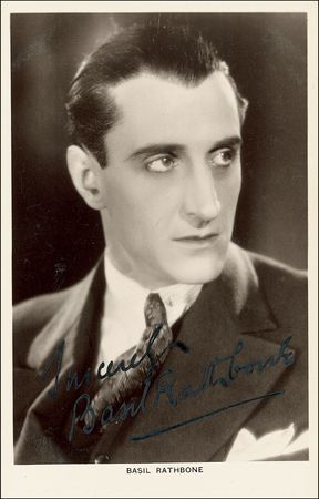 Basil Rathbone Signed Photograph | RR Auction