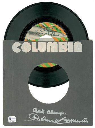 Lot #635 Carpenters 45 RPM Record - Image 2