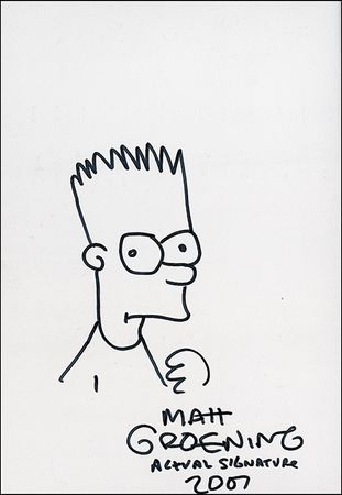 Lot #570 Matt Groening Graphic Novel - Image 1
