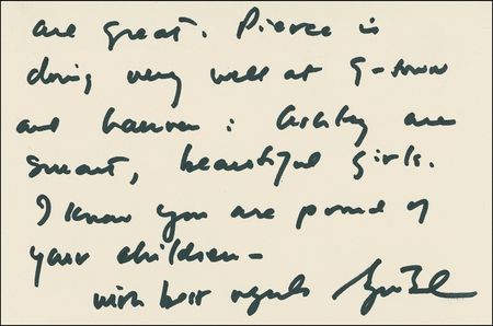 Lot #11 George W. Bush: Very scarce George W. presidential ALS - Image 1