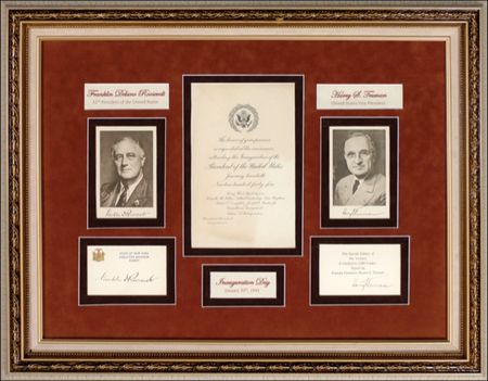 Lot #125 Franklin D. Roosevelt and Harry S. Truman Group Lot - Image 1