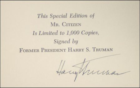 Lot #125 Franklin D. Roosevelt and Harry S. Truman Group Lot - Image 2