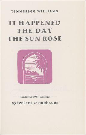 Lot #558 Tennessee Williams Book - Image 2