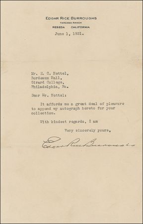 Lot #479 Edgar Rice Burroughs Group Lot - Image 1