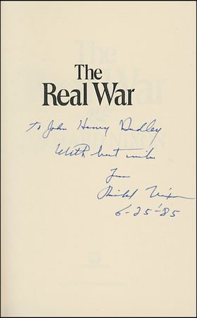 Lot #102 Richard Nixon Book - Image 1