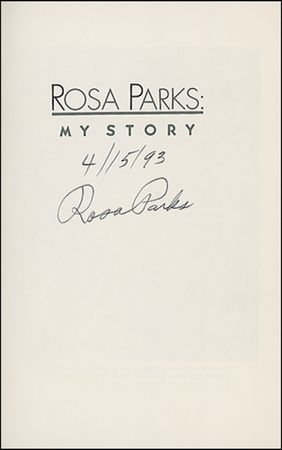 Lot #264 Rosa Parks Book - Image 1