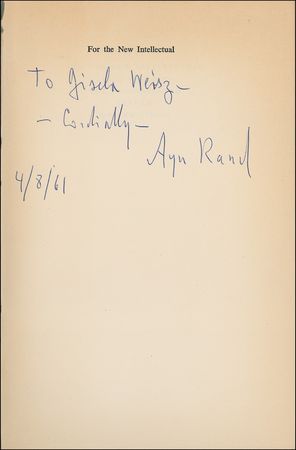 Lot #531 Ayn Rand Book - Image 1
