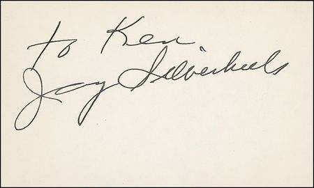 Lot #1023 Clayton Moore and Jay Silverheels Signature - Image 2