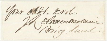 Lot #310 Joshua L. Chamberlain: Civil War MOH winner - Image 2