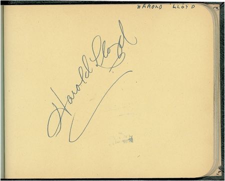 Lot #1102 Vintage Hollywood Autograph Album Autograph Album - Image 2