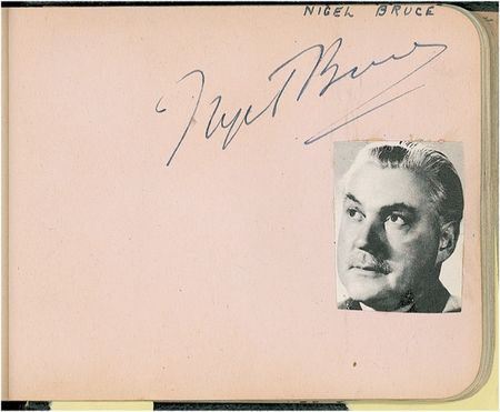 Lot #1102 Vintage Hollywood Autograph Album Autograph Album - Image 5
