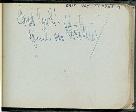 Lot #1102 Vintage Hollywood Autograph Album Autograph Album - Image 8