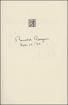 Lot #107 Ronald Reagan Book - Image 1