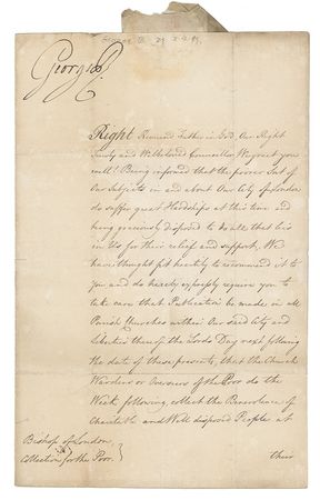 Lot #171 George III: The war on poverty, eighteenth-century style - Image 1