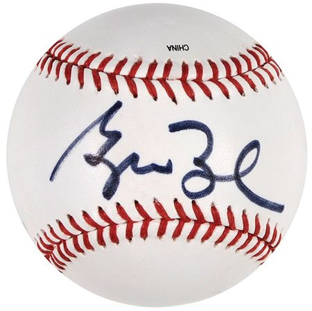 Lot #10 George W. Bush Baseball