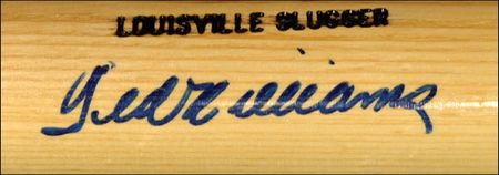 Lot #1427 Ted Williams Baseball Bat - Image 3