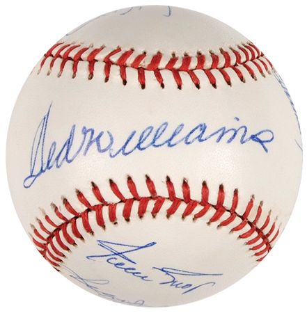 Lot #957 Baseball: 500 Home Run Club Baseball - Image 1