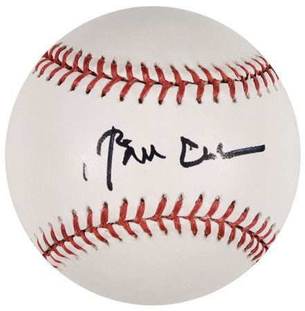 Lot #24 Bill Clinton Baseball