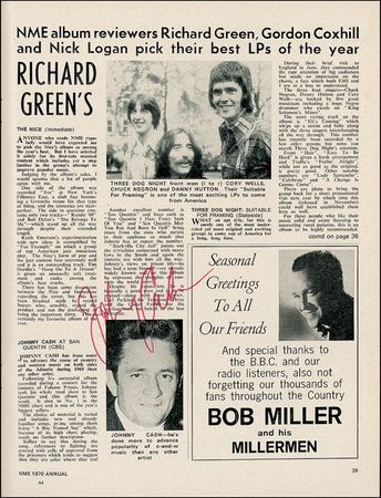 Lot #642 Rock and Roll: SOUNDS OF THE TIMES: 1970 rock and roll annual with more than 50 signatures, including BONHAM, MOON, and JAGGER - Image 3