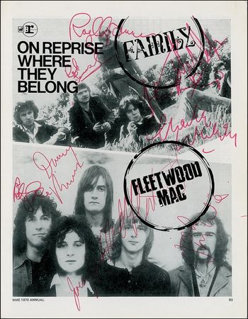 Lot #642 Rock and Roll: SOUNDS OF THE TIMES: 1970 rock and roll annual with more than 50 signatures, including BONHAM, MOON, and JAGGER - Image 9
