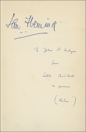Lot #409 Ian Fleming: The book that made George Lazenby a one-hit wonder - Image 2