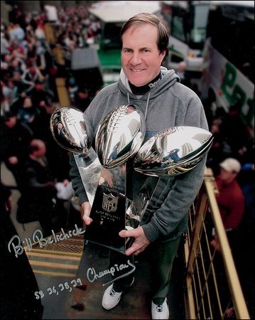 Lot #991 Bill Belichick Group Lot - Image 1