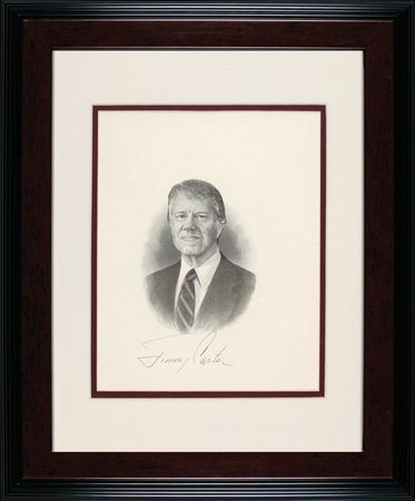 Lot #13 Jimmy Carter Engraving